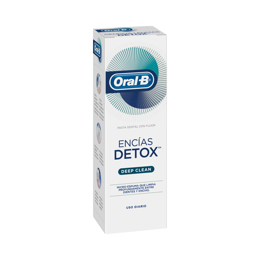Crema Dental Detox Encías Deep Clean 75ml