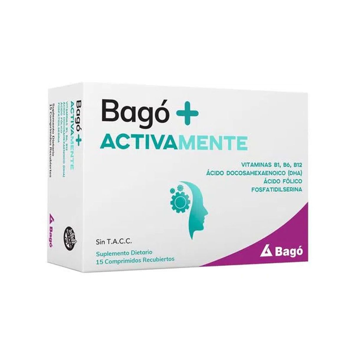 Bagó + Activamente Concentración y Memoria 30 Comprimidos - digitalfarma